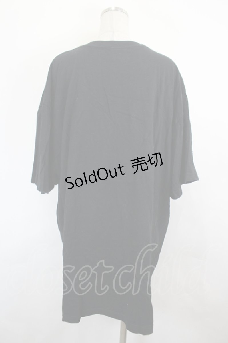 画像2: NieR Clothing / おかおプリントBIG TEE XXXL 白Ｘ黒 I-26-07-07-040-PU-TO-SA-ZI (2)