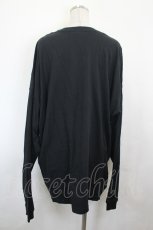 画像2: NieR Clothing / うさぎさんカットソー XL 黒 I-26-07-07-041-PU-TO-SA-ZI (2)