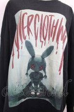 画像3: NieR Clothing / うさぎさんカットソー XL 黒 I-26-07-07-041-PU-TO-SA-ZI (3)