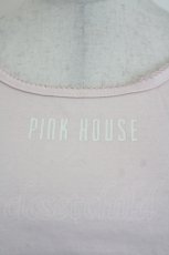 画像3: PINK HOUSE / ロゴプリントパフスリーブカットソー 3(M) ピンク I-26-07-07-043-LO-TO-SA-ZI (3)