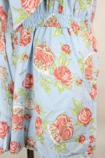 画像3: Jane Marple / ローズクラウンサロペットパンツ  ブルーグレー I-26-07-07-070-JM-OP-SA-ZI (3)