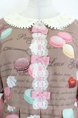 画像3: Leur Getter / Macaron Party袖付きワンピース  チョコ I-26-07-07-094-LU-OP-SA-ZI (3)