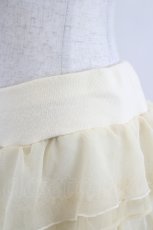 画像3: Jane Marple / チュールフリルショートパンツ  アイボリー I-26-07-07-101-JM-PA-SA-ZI (3)