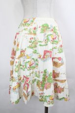 画像2: Jane Marple / Winnieカットスカート  アイボリー I-26-07-07-104-JM-SK-SA-ZI (2)