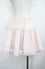 画像2: Amavel / ボリュームスカート  ピンクＸ白 I-26-07-07-109-CA-SK-SA-ZI (2)