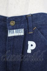 画像3: PINK HOUSE / 裏ポケットロゴptデニムパンツ XL ブルーデニム I-26-07-07-114-LO-PA-SA-ZI (3)