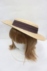 画像1: an another angelus / バックロングリボンキャノチェ  ブラウン I-26-07-07-123-CA-AC-SA-ZI (1)