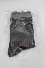 画像1: PINK HOUSE / グラデーションフリル使いソックス  黒 I-26-07-07-129-LO-ZA-SA-ZI (1)