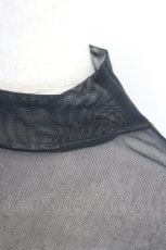 画像2: MILK / Sheer ハイネックインナー  ブラック I-26-07-07-022-ML-TO-SA-ZI (2)