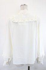 画像2: Amavel / Vintage Doll フリルブラウス  白 I-26-07-09-004-CA-BL-SA-ZI (2)
