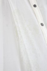 画像6: Rozen Kavalier / シアー重ね着風長袖シャツ  アイボリー I-26-07-09-043-OO-BL-SA-ZI (6)