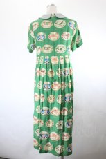 画像3: Jane Marple Dans Le Salon / ミントンコレクショングラニーズドレス  グリーン I-26-07-09-072-JM-OP-SA-ZI (3)
