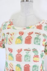画像2: Jane Marple / Fruit Candyワンピース  アイボリー I-26-07-09-074-JM-OP-SA-ZI (2)