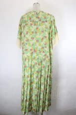 画像3: Jane Marple Dans Le Salon / Granny's ribbon dayドレス  グリーン I-26-07-09-076-JM-OP-SA-ZI (3)