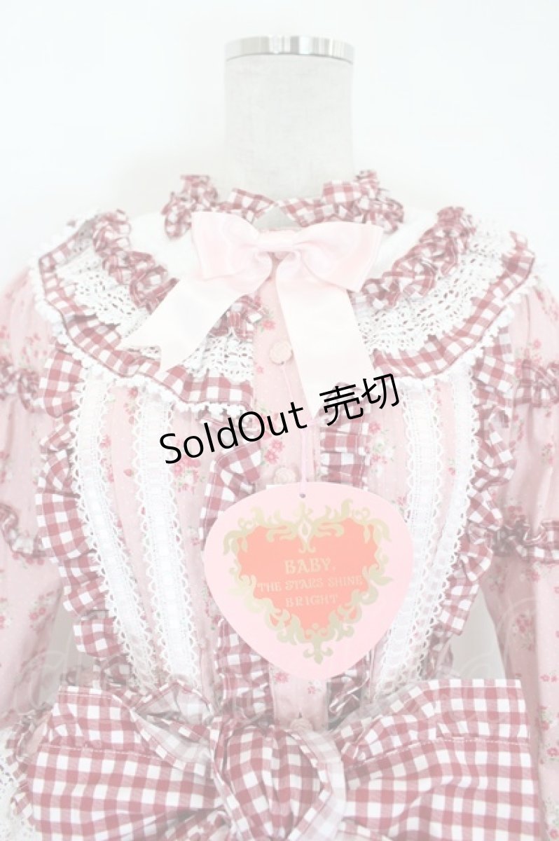 画像3: BABY,THE STARS SHINE BRIGHT / Berry Sweet Bouquetロングワンピース  ピンク I-26-07-09-096-BA-OP-SA-ZI (3)