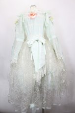 画像2: BABY,THE STARS SHINE BRIGHT / Parlement of foules Menuet 鳥たちが集い白薔薇が香る恋の歌 ワンピースドレス  ミント I-26-07-09-097-BA-OP-SA-ZI (2)