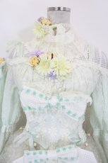 画像3: BABY,THE STARS SHINE BRIGHT / Parlement of foules Menuet 鳥たちが集い白薔薇が香る恋の歌 ワンピースドレス  ミント I-26-07-09-097-BA-OP-SA-ZI (3)
