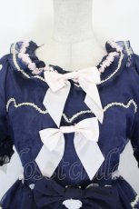 画像3: BABY,THE STARS SHINE BRIGHT / 星の花が降る夜ワンピース  ネイビー I-26-07-09-098-BA-OP-SA-ZI (3)