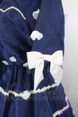 画像4: BABY,THE STARS SHINE BRIGHT / 星の花が降る夜ワンピース  ネイビー I-26-07-09-098-BA-OP-SA-ZI (4)
