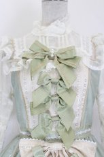 画像3: BABY,THE STARS SHINE BRIGHT / Lumiere eclatanteリボンリボンワンピース  若草 I-26-07-09-100-BA-OP-SA-ZI (3)