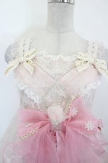画像3: BABY,THE STARS SHINE BRIGHT / La Rose des Vents  薔薇の導く未来 ジャンパースカート  ピンク I-26-07-09-102-BA-OP-SA-ZI (3)