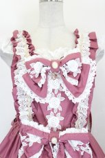 画像3: BABY,THE STARS SHINE BRIGHT / Rose Lace Rococoジャンパースカート  プラム I-26-07-09-103-BA-OP-SA-ZI (3)