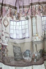 画像3: ALICE and the PIRATES / Le petit fleuriste〜永遠の花束とあなたを待つ時間〜柄ジャンパースカートII  モーヴ I-26-07-09-104-PA-OP-SA-ZI (3)
