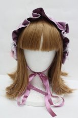 画像2: metamorphose / ブリム付ヘッドドレス  ラベンダー I-26-07-09-113-ME-AC-TE-ZI (2)