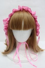 画像2: Hoshibako Works / ジェミニ・ローズ-スリム-ヘッドドレス  ピンク I-26-07-09-114-LO-AC-TE-ZI (2)