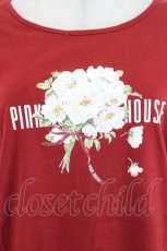 画像4: PINK HOUSE / 野ばらプリントカットソー 4(L) 赤 I-26-07-09-020-LO-TO-SA-ZI (4)