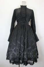 画像1: ATELIER PIERROT / Victorian Reverie Dress  黒 I-26-07-11-063-EL-OP-SA-ZI (1)