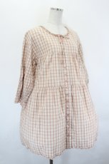 画像4: PINK HOUSE / チェックチュニック  オレンジ I-26-07-11-067-LO-OP-TE-ZI (4)