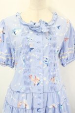 画像5: PINK HOUSE / いるかプリントワンピース  ミズイロ I-26-07-11-071-LO-OP-TE-ZI (5)