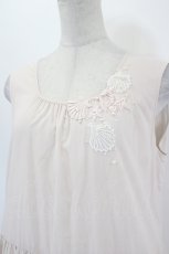 画像5: PINK HOUSE / シーシェルレース&パールワンピース  アイボリー I-26-07-11-077-LO-OP-SA-ZI (5)
