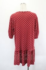 画像3: PINK HOUSE / 水玉カットソーワンピース  レッド I-26-07-11-081-LO-OP-SA-ZI (3)