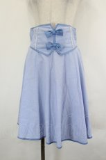 画像1: axes femme POETIQUE / デニム風コルセットスカート  サックス I-26-07-11-090-AX-PA-TE-ZI (1)