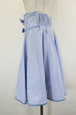 画像2: axes femme POETIQUE / デニム風コルセットスカート  サックス I-26-07-11-090-AX-PA-TE-ZI (2)