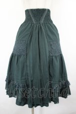 画像1: axes femme / シャーリング2WAYワンピース  グリーン I-26-07-11-092-AX-OP-TE-ZI (1)