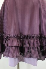 画像5: ATELIER BOZ / クローディアミニスカート  パープル I-26-07-11-095-EL-SK-SA-ZI (5)
