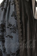 画像4: MR corset / エプロン風重ねスカート  グリーン×ブラック I-26-07-11-096-GO-SK-SA-ZI (4)