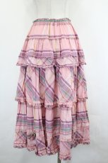 画像3: PINK HOUSE / オリジナルチェックスカート  ピンク I-26-07-11-098-LO-SK-TE-ZI (3)