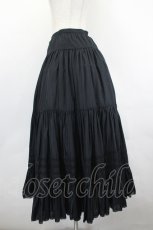 画像2: PINK HOUSE / 3本レースラインスカート  ブラック I-26-07-11-099-LO-SK-SA-ZI (2)