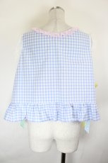 画像2: Nile Perch / バルーンくまさんベスト  サックスＸ青Ｘ白 I-26-07-11-013-LO-TO-SA-ZI (2)