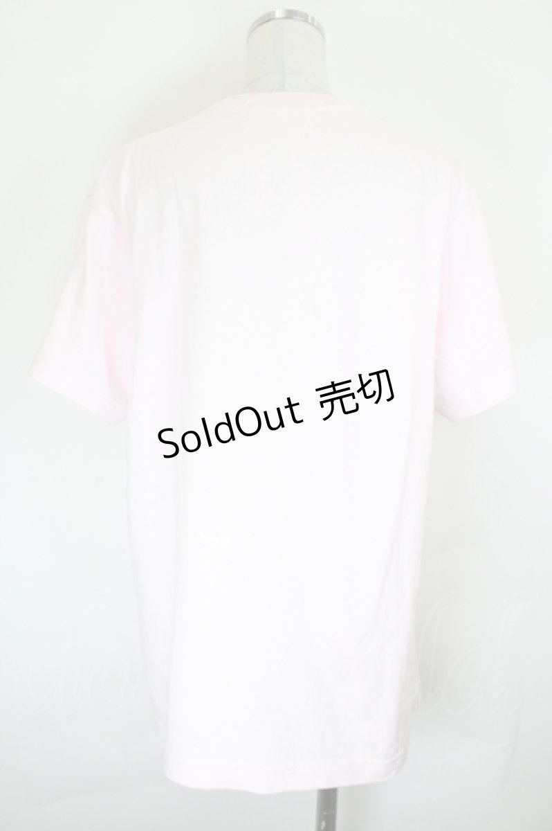 画像2: Nile Perch / プードル&チュールカーテンTシャツ  ピンクＸ白 I-26-07-11-014-LO-TO-SA-ZI (2)