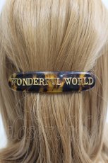 画像4: WONDERFUL WORLD / ロゴバレッタ   I-26-07-11-127-LO-AC-SA-ZI (4)