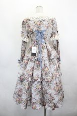 画像3: Innocent World / 華麗な薔薇のロココドレス M 薔薇グレイッシュバイオレット I-26-07-12-054-IW-OP-SA-ZI (3)