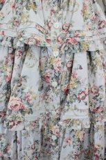 画像6: Innocent World / 華麗な薔薇のロココドレス M 薔薇グレイッシュバイオレット I-26-07-12-054-IW-OP-SA-ZI (6)
