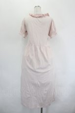 画像3: PINK HOUSE / misako×erinko フリル衿付きカットソーワンピース  ピンク I-26-07-12-075-LO-OP-SA-ZI (3)