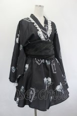 画像4: Pal elfy / 浴衣セット  黒 I-26-07-12-076-LO-OP-SA-ZI (4)