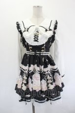画像1: LIZ LISA / RomanticCosmetics柄セットアップ  黒Ｘ白 I-26-07-12-078-LO-OP-SA-ZI (1)